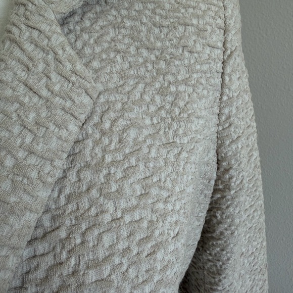 Eileen Fisher Cream Textured Blazer - Picture 7 of 7
